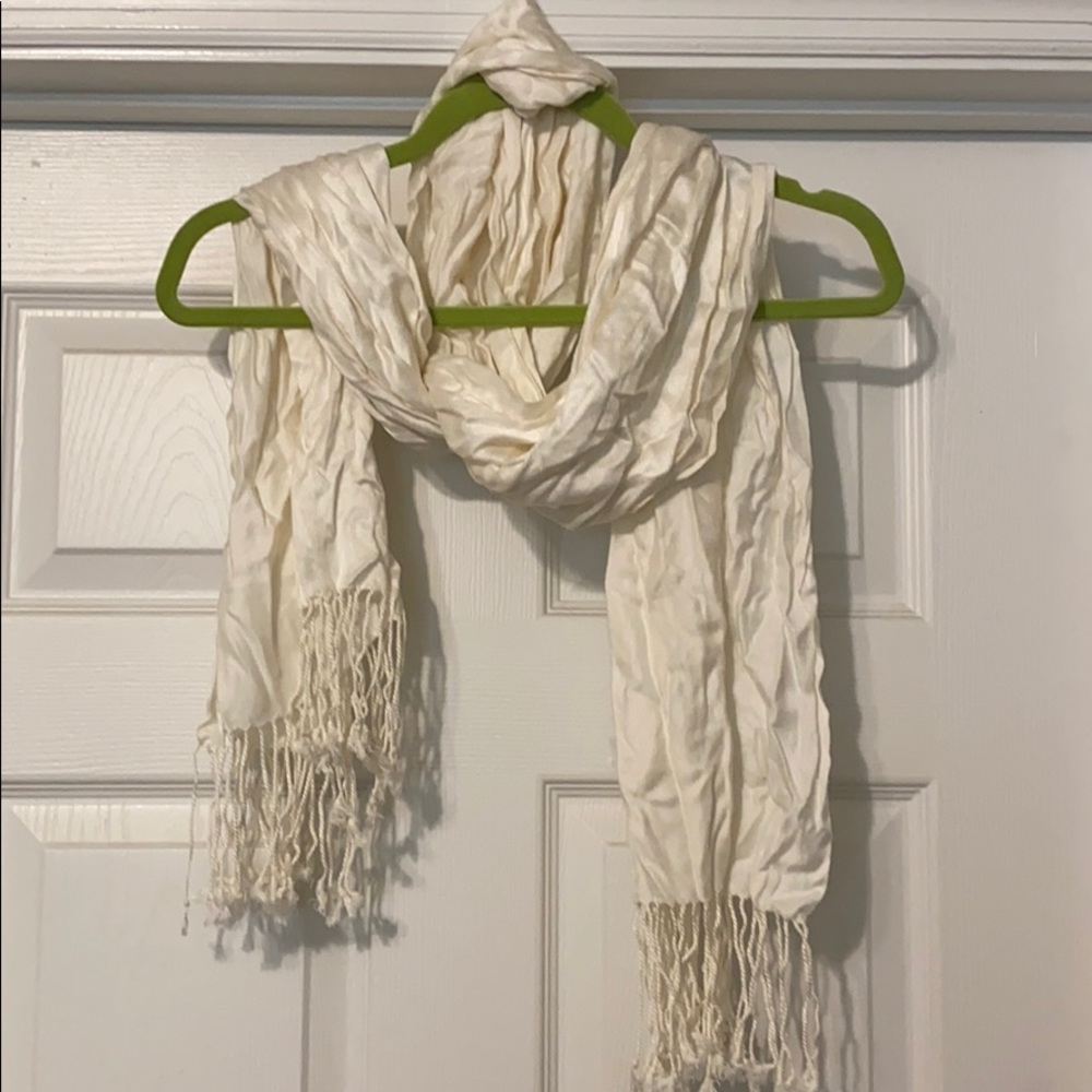 Off White Scarf